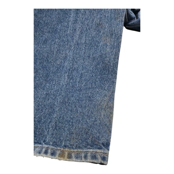 Carhartt Jeans Men 40x32 Blue Flame Resistant Utility Double Knee Gorpcore - Picture 8 of 16